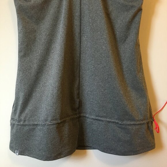 MEC Grey Racer Back Inbuilt Bra Tank Top - Picture 6 of 16